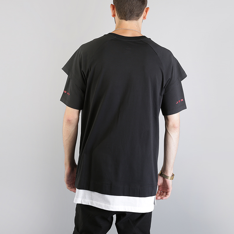 мужская черная футболка Jordan AJ13 Double Layer 864930-010 - цена, описание, фото 5